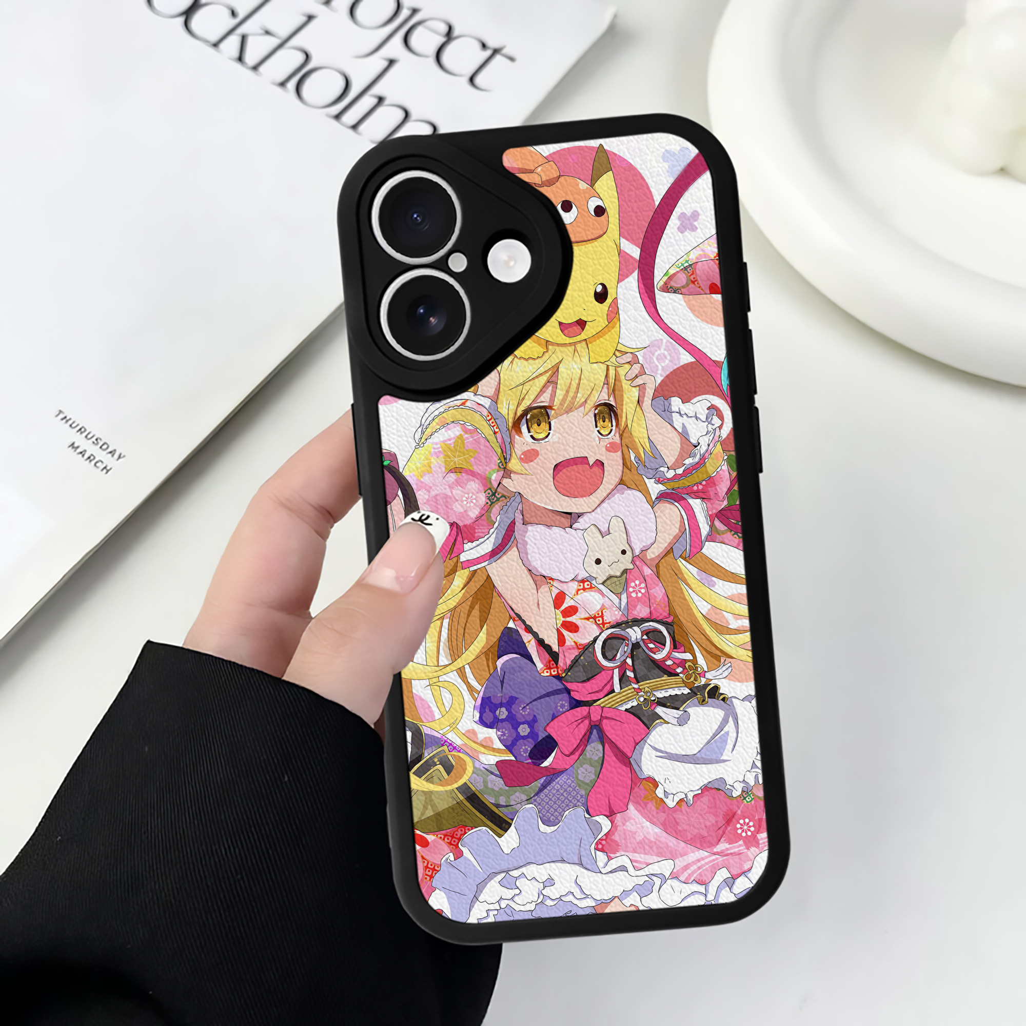 （画像用） ポケットモンスター Pokémon 【iPhone 16シリーズ対応】シリコンスマホケース（レザー調） 材質：シリコン